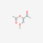 3-(acetyloxy)-4-methoxy-3-Buten-2-one molecular structure