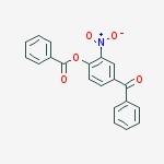 Methanone, [4-(benzoyloxy)-3-nitrophenyl]phenyl- molecular structure