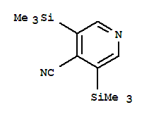 3,5-bis(trimethylsilyl)pyridine-4-carbonitrile