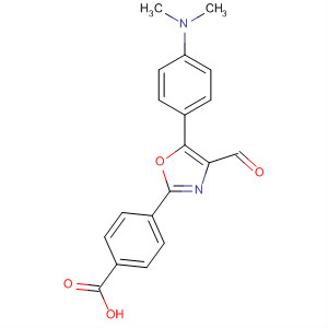 Benzoic acid, 4-[5-[4-(dimethylamino)phenyl]-4-formyl-2-oxazolyl]-