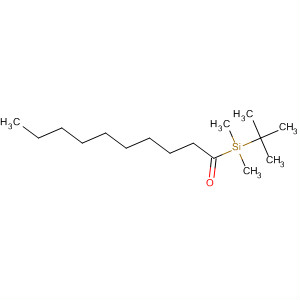 Silane, (1,1-dimethylethyl)dimethyl(1-oxodecyl)- molecular structure