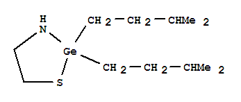 2-azanidylethanethiolate, bis(3-methylbutyl)germanium molecular structure