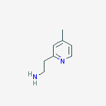 2-(4-Methylpyridin-2-yl)ethanamine molecular structure