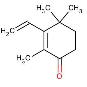 2-Cyclohexen-1-one, 3-ethenyl-2,4,4-trimethyl- molecular structure