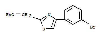 4-(3-BROMO-PHENYL)-2-PHENOXYMETHYL-THIAZOLE molecular structure
