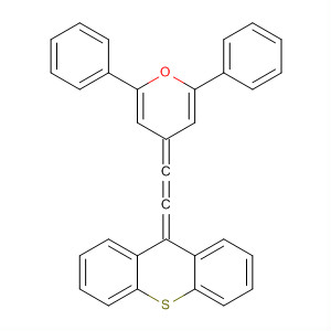 9H-Thioxanthene, 9-[(2,6-diphenyl-4H-pyran-4-ylidene)ethenylidene]-