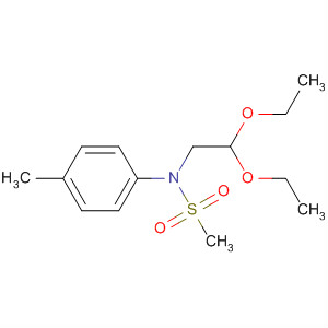 Methanesulfonamide, N-(2,2-diethoxyethyl)-N-(4-methylphenyl)- molecular structure