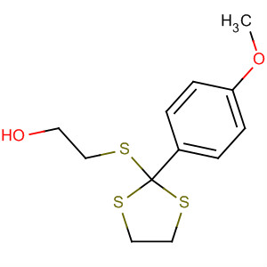 Ethanol, 2-[[2-(4-methoxyphenyl)-1,3-dithiolan-2-yl]thio]-