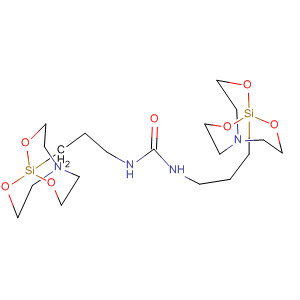 Urea,N,N'-bis[3-(2,8,9-trioxa-5-aza-1-silabicyclo[3.3.3]undec-1-yl)propyl]- molecular structure