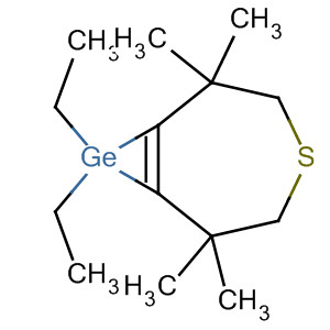4-Thia-8-germabicyclo[5.1.0]oct-1(7)-ene,8,8-diethyl-2,2,6,6-tetramethyl-