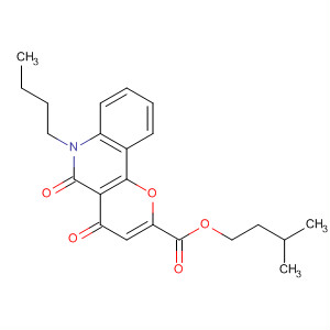 4H-Pyrano[3,2-c]quinoline-2-carboxylic acid,6-butyl-5,6-dihydro-4,5-dioxo-, 3-methylbutyl ester