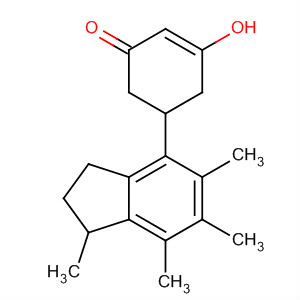 2-Cyclohexen-1-one,5-(2,3-dihydro-1,5,6,7-tetramethyl-1H-inden-4-yl)-3-hydroxy-