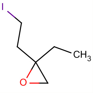 Oxirane, 2-ethyl-2-(2-iodoethyl)- molecular structure