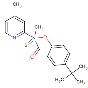 Carbamothioic acid, methyl(4-methyl-2-pyridinyl)-,O-[4-(1,1-dimethylethyl)phenyl] ester