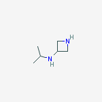 N-isopropylazetidin-3-amine molecular structure