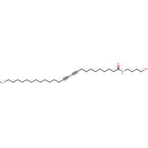 10,12-Hexacosadiynamide, N-(4-hydroxybutyl)- molecular structure