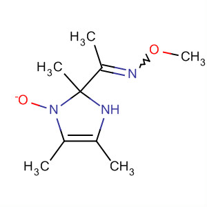 Ethanone, 1-(2,4,5-trimethyl-1-oxido-2H-imidazol-2-yl)-, O-methyloxime