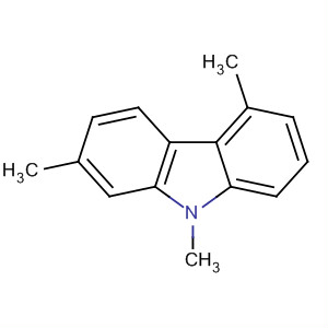 9H-Carbazole, 2,5,9-trimethyl- molecular structure