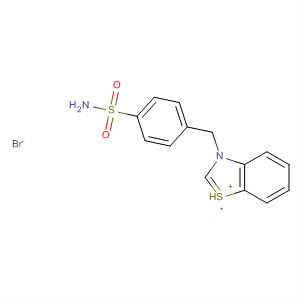 Benzothiazolium, 3-[[4-(aminosulfonyl)phenyl]methyl]-, bromide