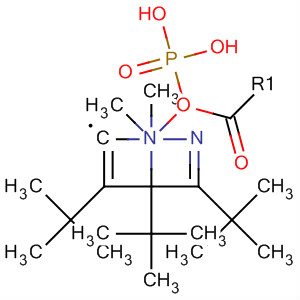 Phosphonic acid,[3,4,5-tris(1,1-dimethylethyl)-1,2-diazabicyclo[2.2.0]hexa-2,5-dien-6-yl]-,dimethyl ester molecular structure