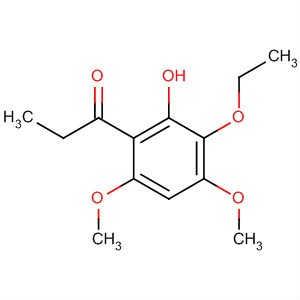 1-Propanone, 1-(3-ethoxy-2-hydroxy-4,6-dimethoxyphenyl)-