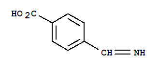 BENZOIC ACID P-FORMIMIDOYL- molecular structure
