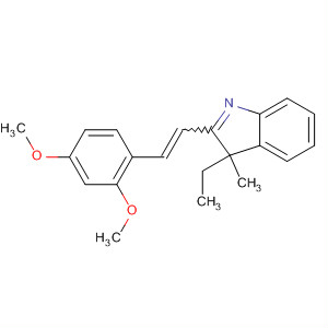 3H-Indole, 2-[2-(2,4-dimethoxyphenyl)ethenyl]-3-ethyl-3-methyl-