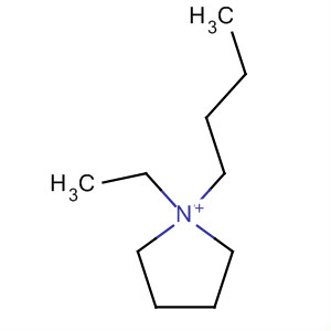 Pyrrolidinium, 1-butyl-1-ethyl- molecular structure