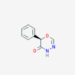 4H-1,3,4-Oxadiazin-5(6H)-one, 6-phenyl-, (6R)-