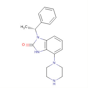 2H-Benzimidazol-2-one,1,3-dihydro-1-[(1R)-1-phenylethyl]-4-(1-piperazinyl)-