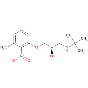 2-Propanol, 1-[(1,1-dimethylethyl)amino]-3-(3-methyl-2-nitrophenoxy)-,(R)-