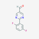 2-(2,5-Difluorophenyl)pyrimidine-5-carbaldehyde